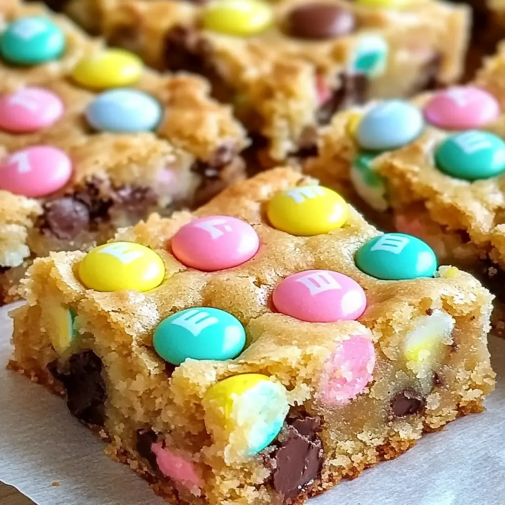 Easter Cake Mix Cookie Bars