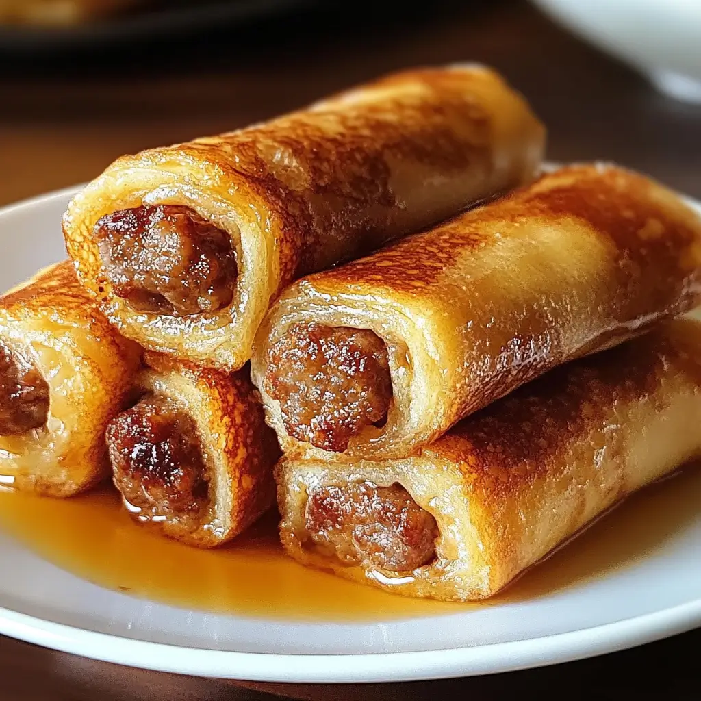 Sausage French Toast Roll-Ups Recipe