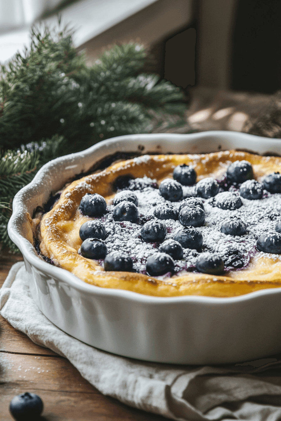 Blueberry Buttermilk Pancake Casserole | Irresistible Brunch Bake