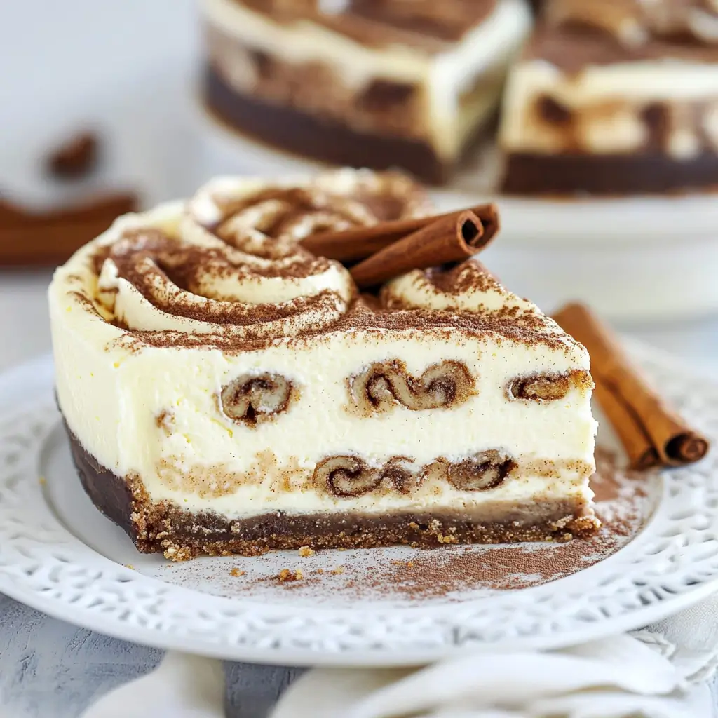 Cinnamon Roll Cheesecake Recipe That Melts in Your Mouth