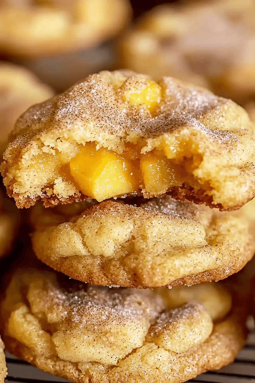 Peach Cobbler Cookies Recipe – Easy Summer Dessert to Savor