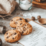 Printable Peach Cobbler Cookies recipe