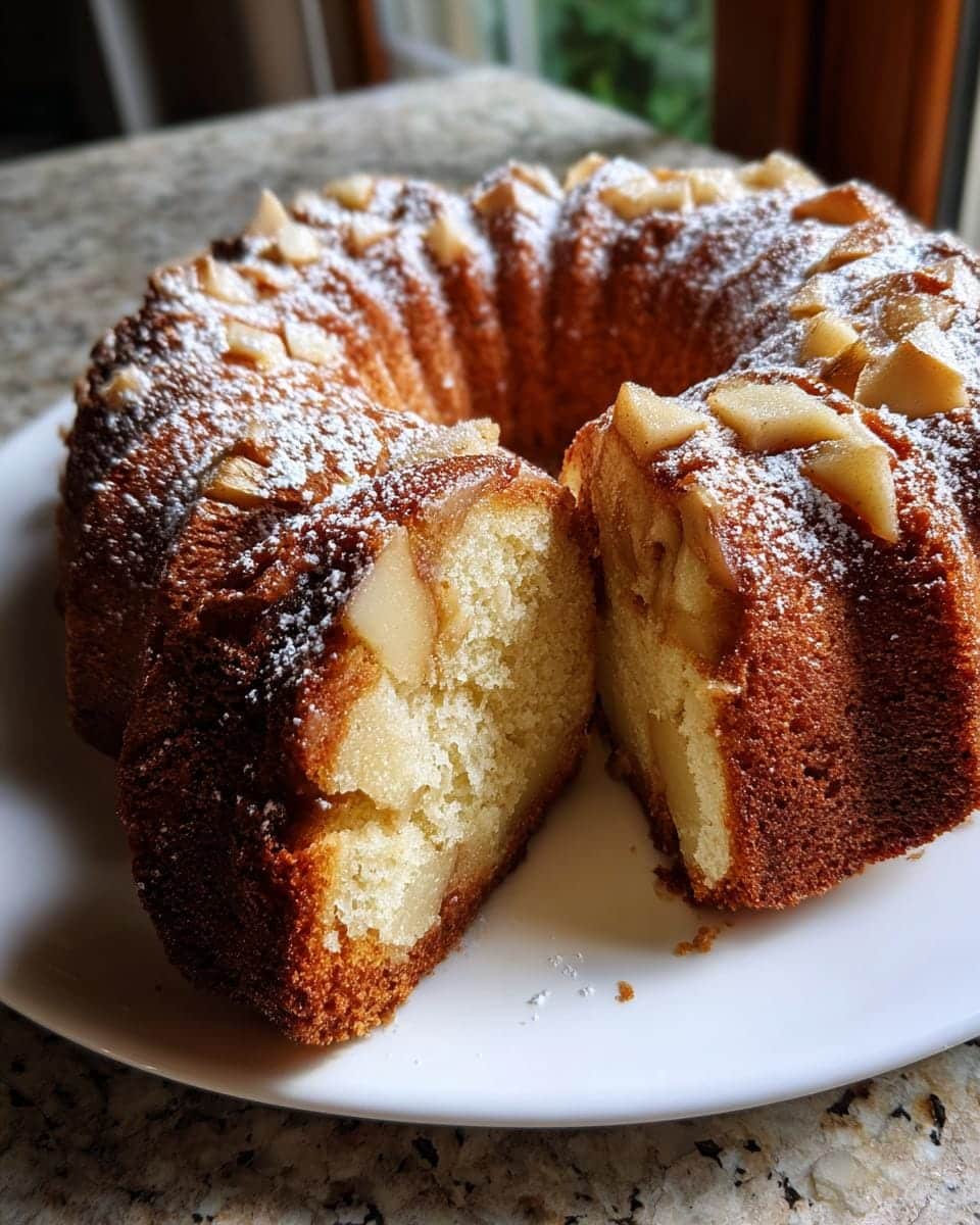 Apple Bundt Cake - detail 1