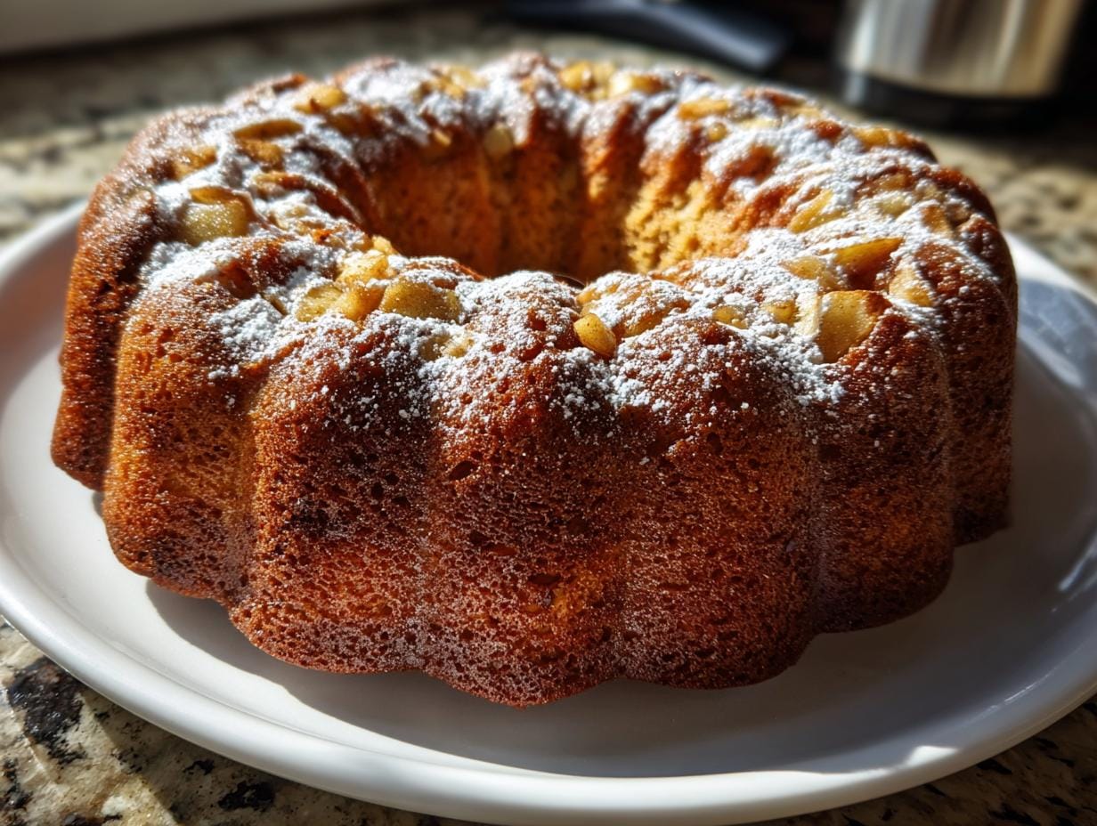 Irresistible Apple Bundt Cake Recipe with 2 Moist Secrets
