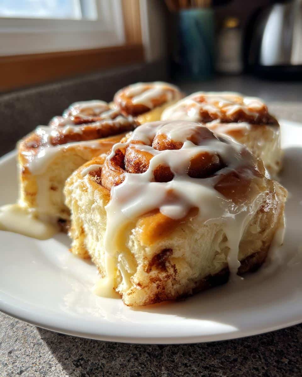 Apple Cider Cinnamon Rolls - detail 2