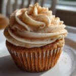 Apple Cider Cupcakes with Spiced Buttercream Frosting