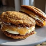 Apple Cider Whoopie Pie cookies with Caramel Filling - Emma's Cake Studio