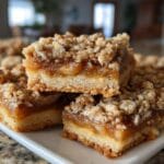 Apple Crisp Shortbread Bars