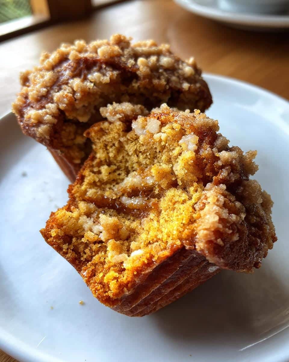 Apple Pumpkin Streusel Muffins - detail 1