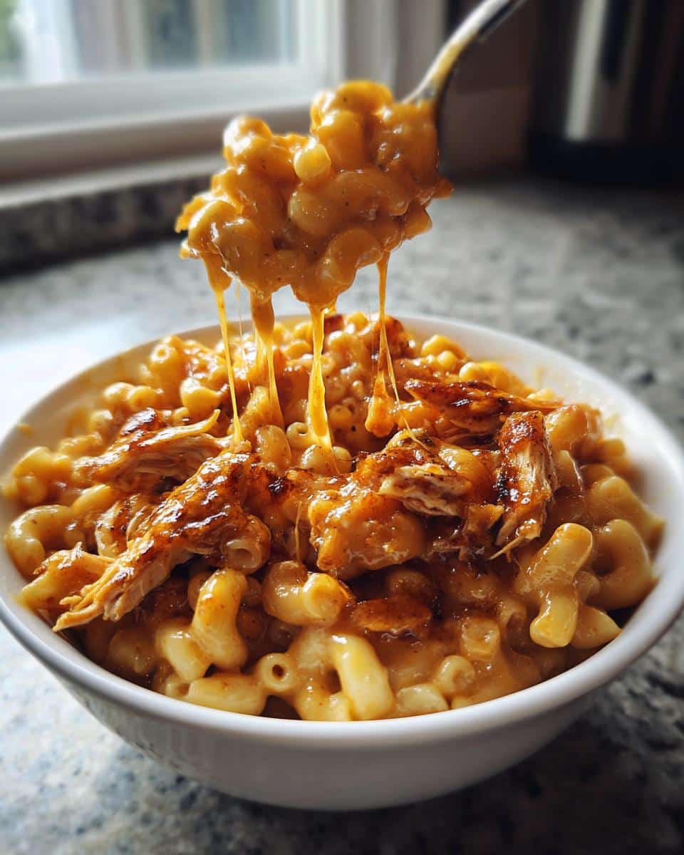 BBQ Chicken Mac and Cheese - detail 2
