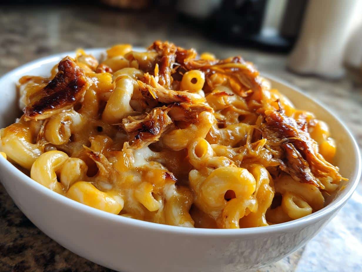 BBQ Chicken Mac and Cheese That Will Blow Your Mind in 30 Minutes