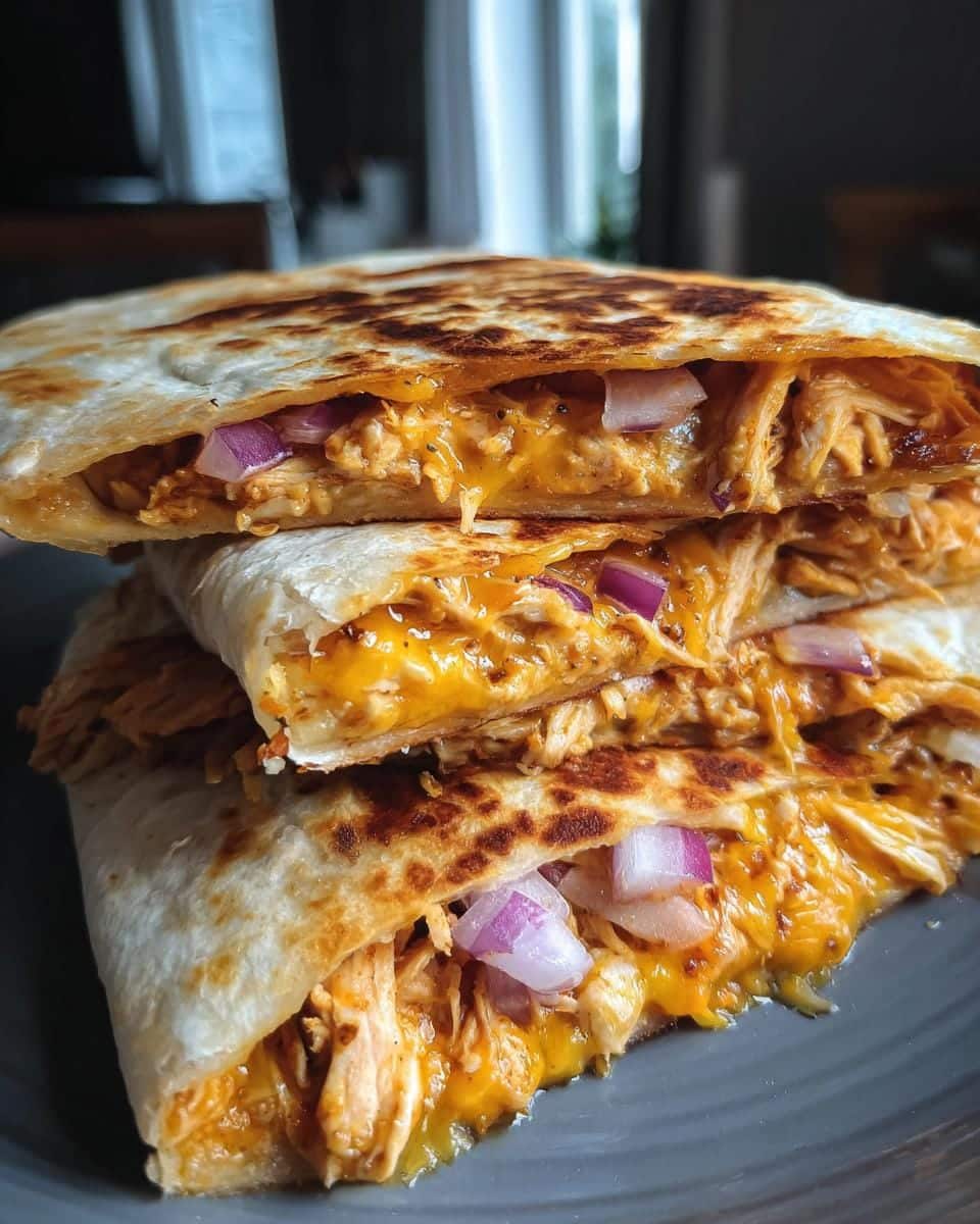 BBQ Chicken Quesadilla - detail 2