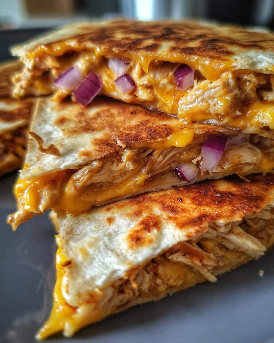 BBQ Chicken Quesadilla - detail 3