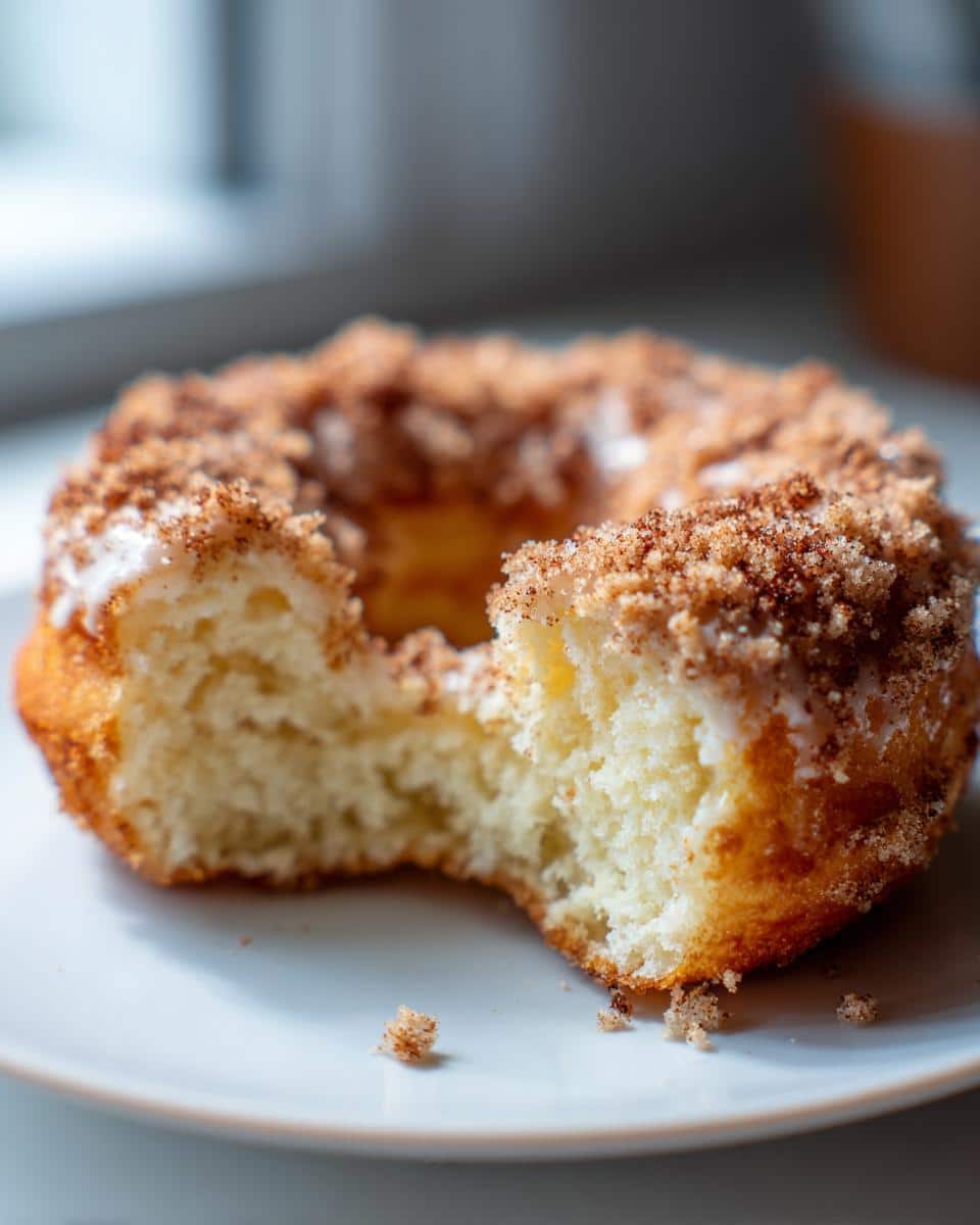 Baked Cinnamon Crumb Donuts Recipe - detail 2