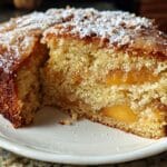 Brown Sugar Peach Cake