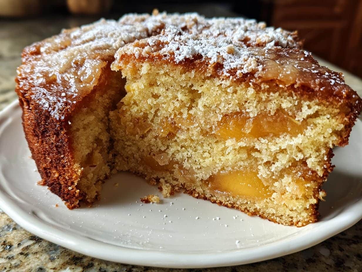 Juicy Brown Sugar Peach Cake Recipe – Irresistible Summer Delight