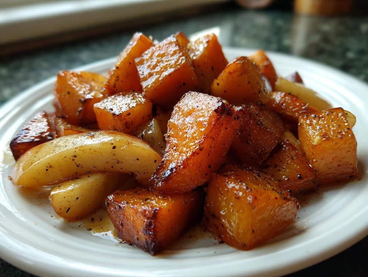 Irresistible Butternut Squash Apple Bake in just 35 Minutes