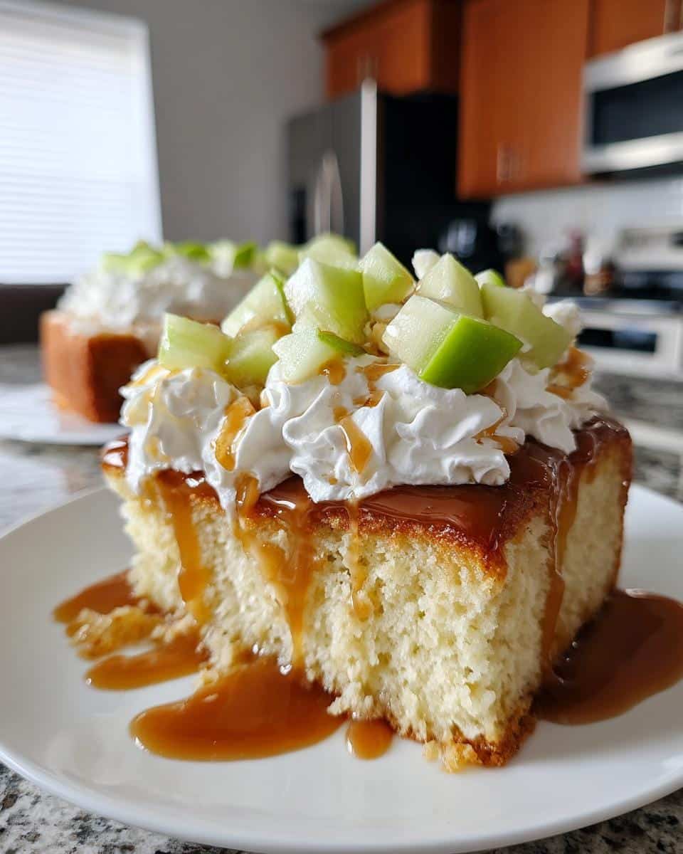 Caramel Apple Poke Cake Recipe - detail 1