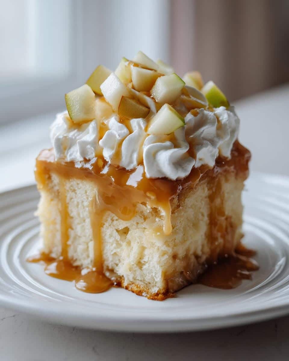 Caramel Apple Poke Cake Recipe - detail 2