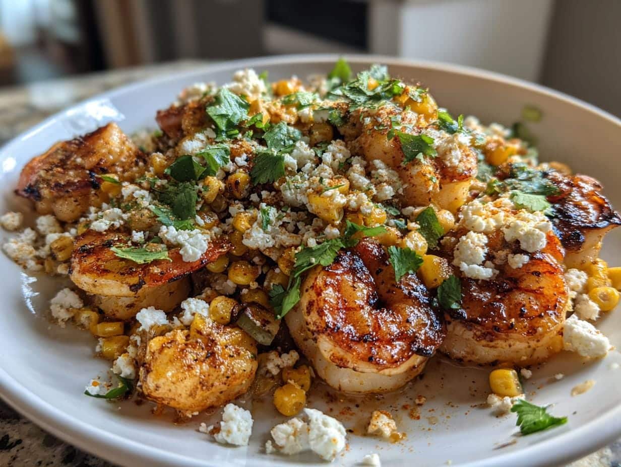 Irresistible Smoky Charred Seafood & Street Corn in 15 Minutes Flat