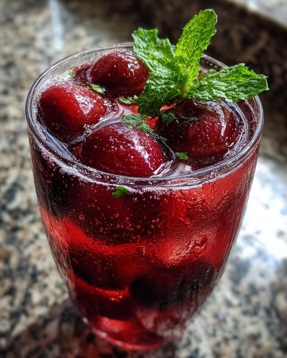Cherry Iced Tea - detail 1