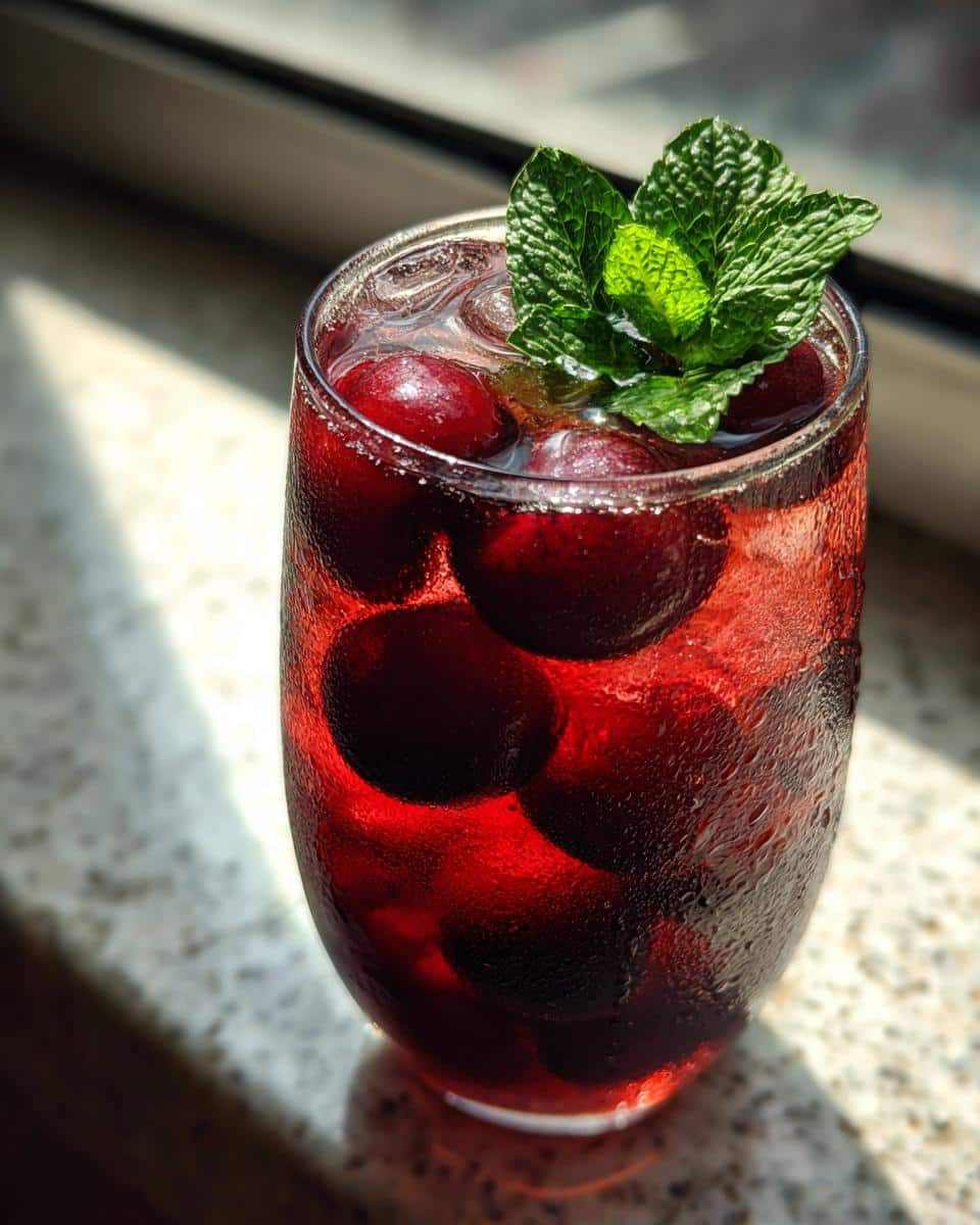 Cherry Iced Tea - detail 3
