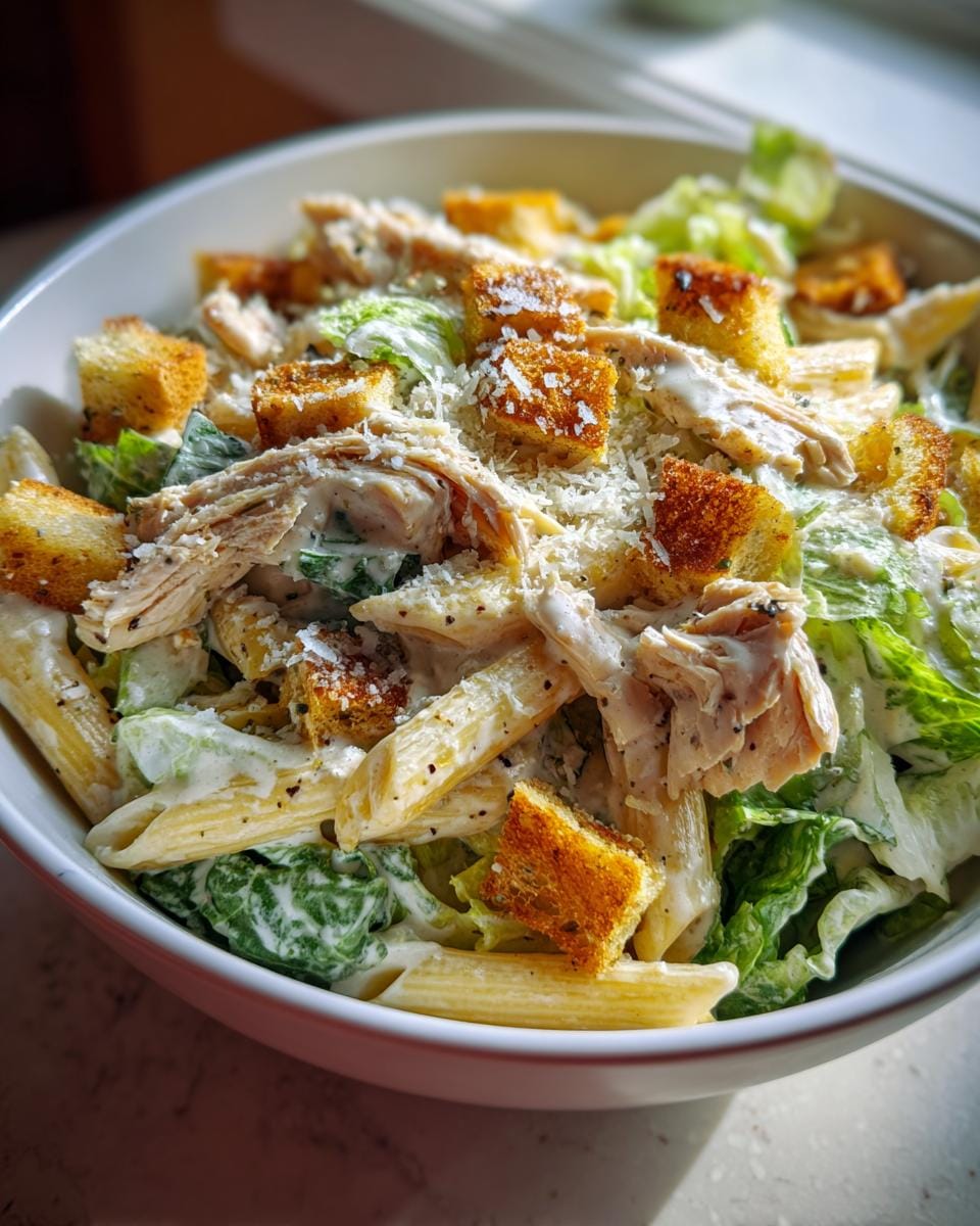 Chicken Caesar Pasta Salad - detail 1
