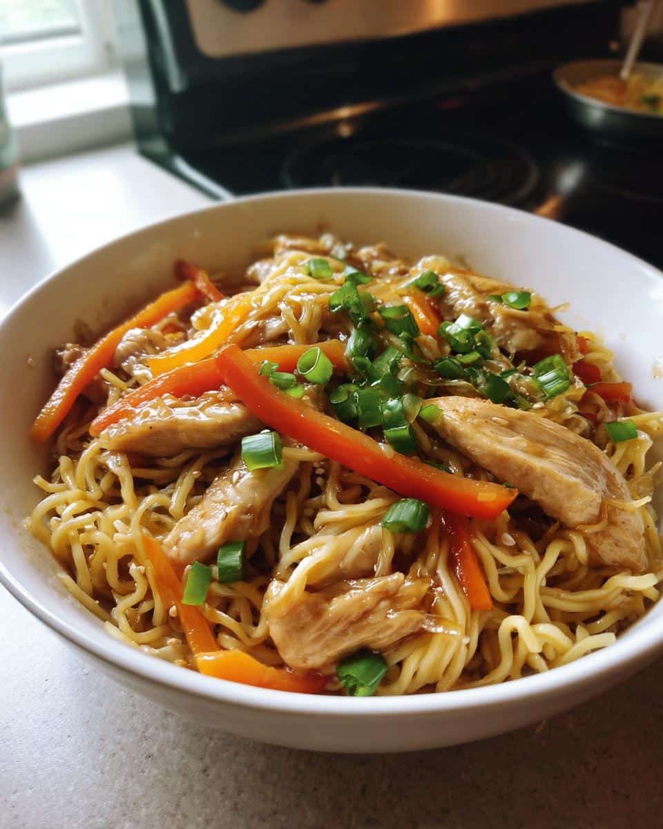 Chicken Ramen Stir Fry - detail 2