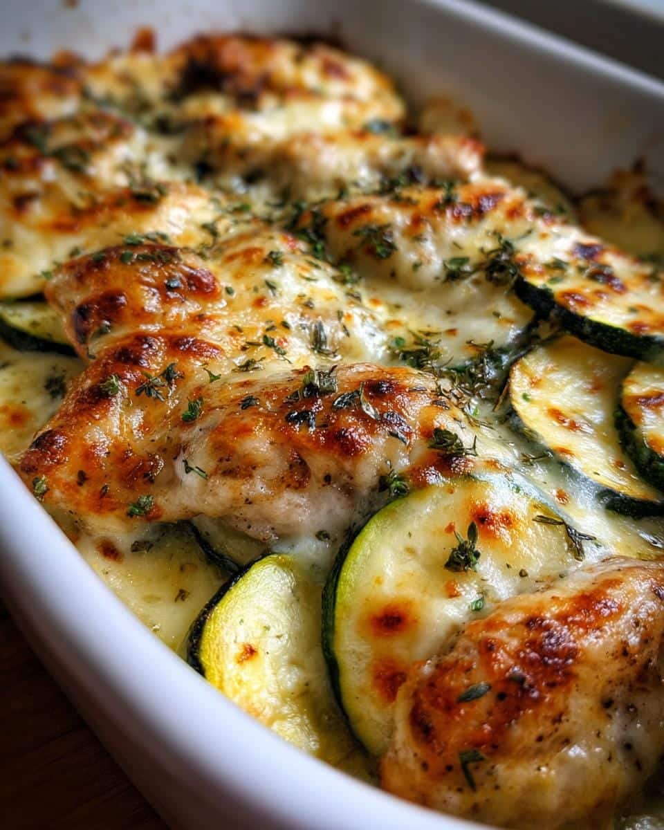 Chicken Zucchini Bake - detail 1