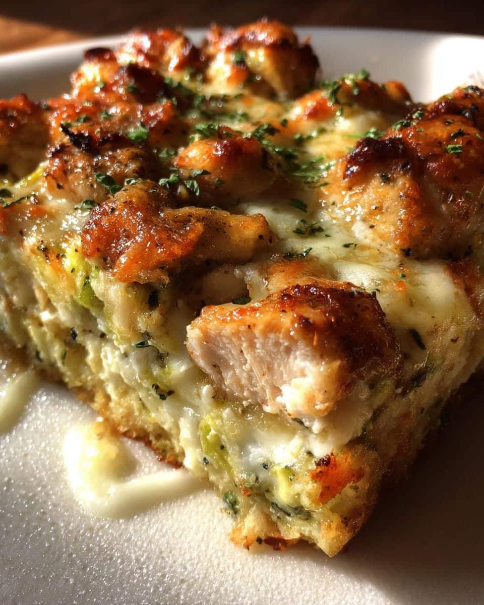Chicken Zucchini Bake - detail 2