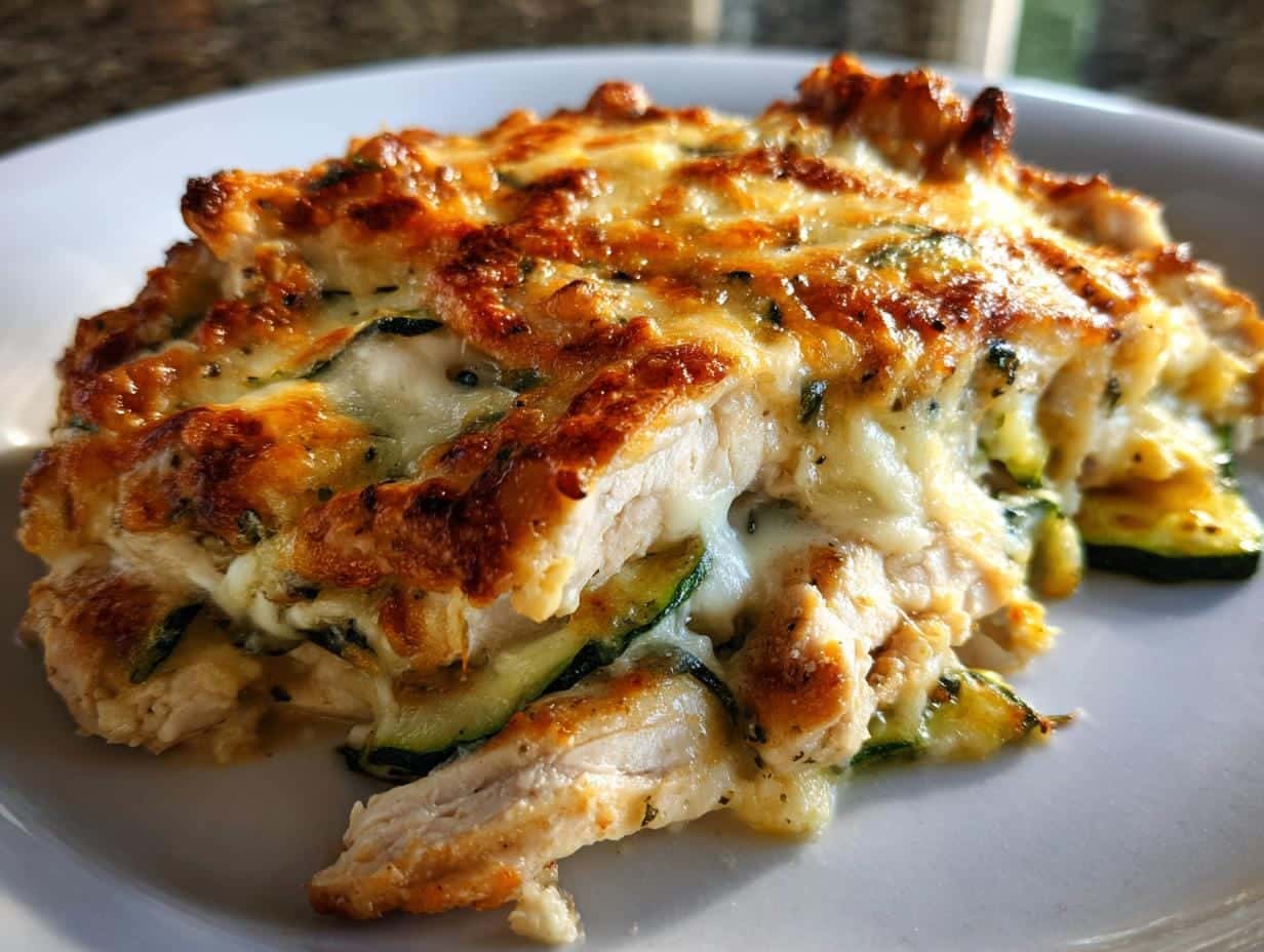 Ultimate 3-Ingredient Chicken Zucchini Bake You’ll Crave!