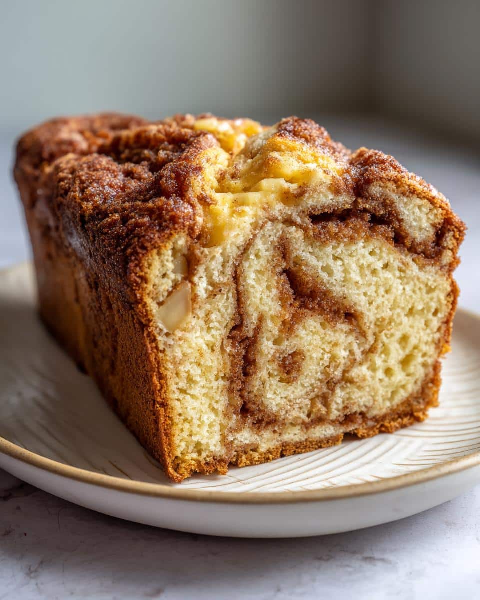 Cinnamon Swirl Apple Bread - myfullcook - detail 2