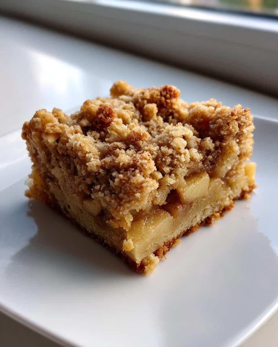 Classic Apple Crumble Bars - detail 1