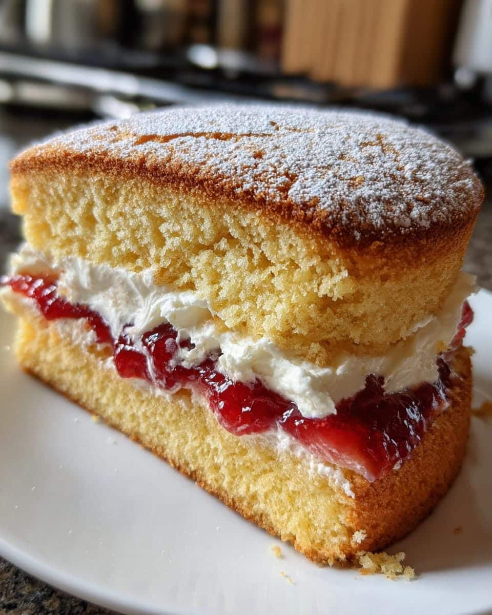 Classic Victoria Sponge Cake - detail 1
