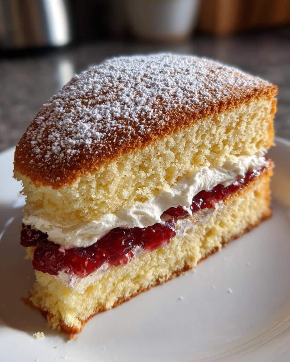 Classic Victoria Sponge Cake - detail 3