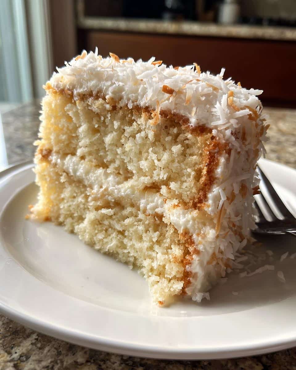 Coconut Cloud Cake - detail 1