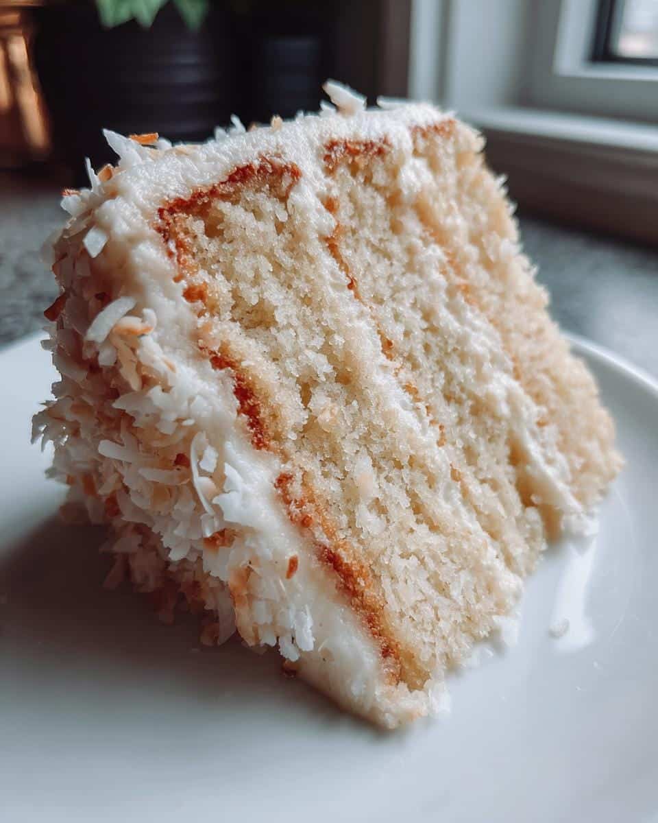 Coconut Cloud Cake - detail 2