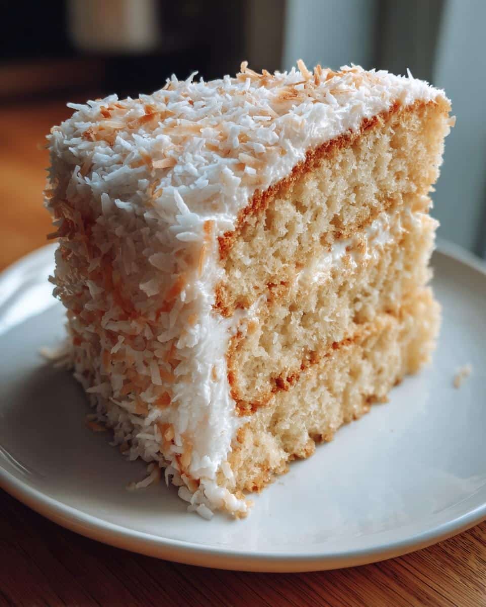 Coconut Cloud Cake - detail 3
