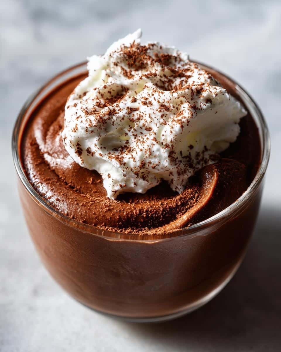Creamy Chocolate Avocado Mousse - detail 1