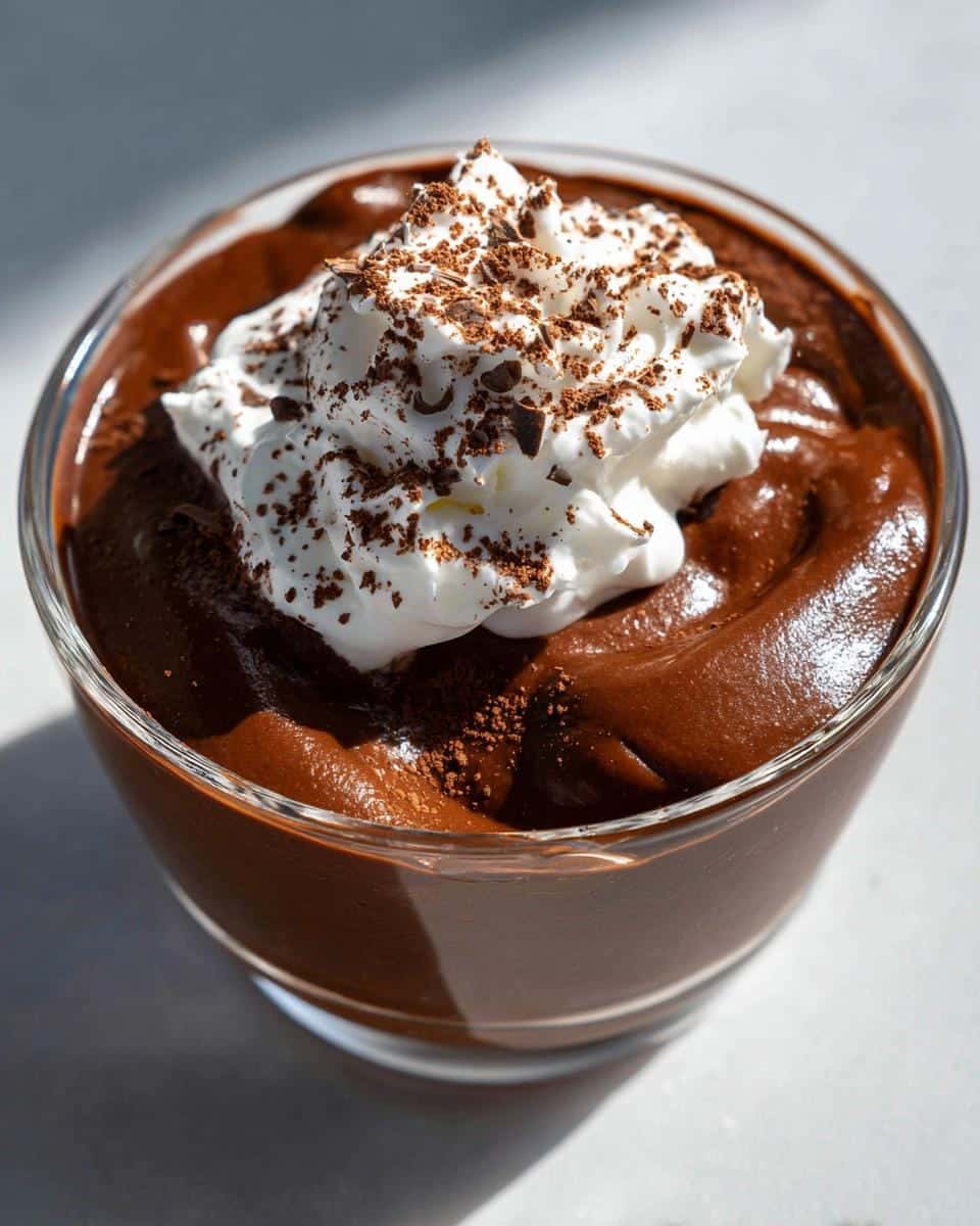 Creamy Chocolate Avocado Mousse - detail 3