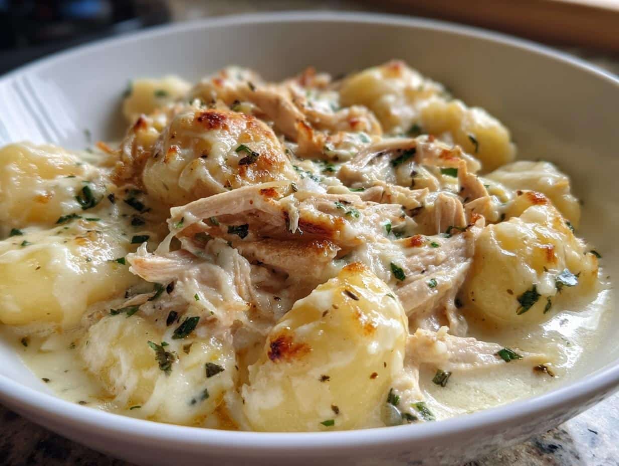 Irresistibly Creamy 15-Minute Crack Chicken Gnocchi Madness