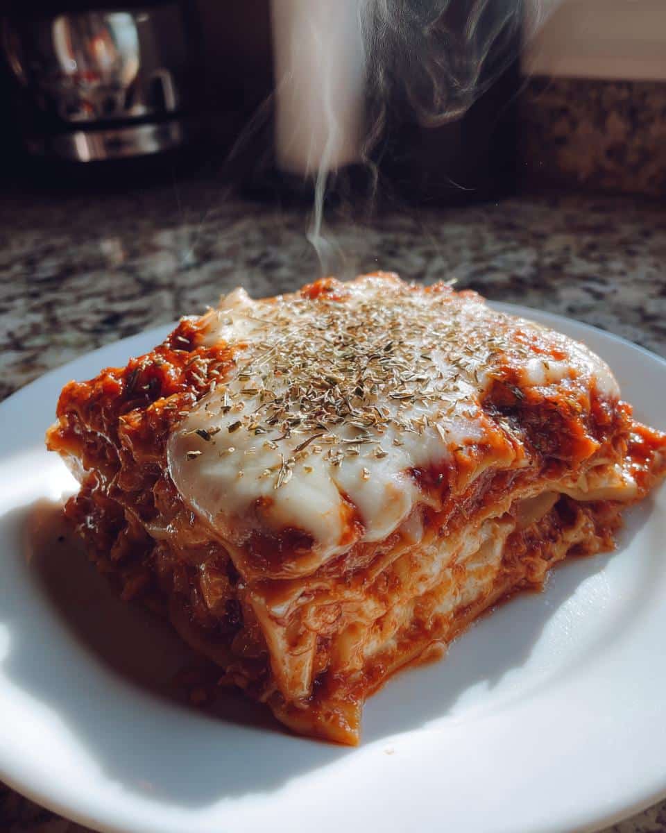 Crockpot Ravioli Lasagna - detail 1
