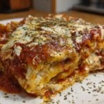 Crockpot Ravioli Lasagna