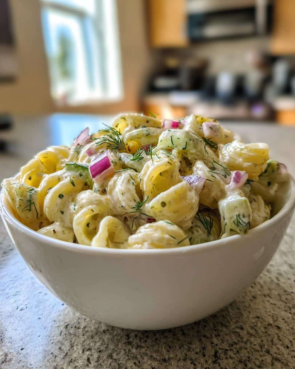 Dill Pickle Pasta Salad Recipe - detail 1