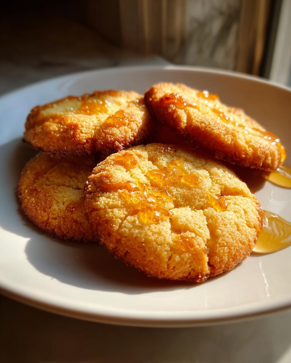 Easy Honey Cornbread Cookies - detail 1