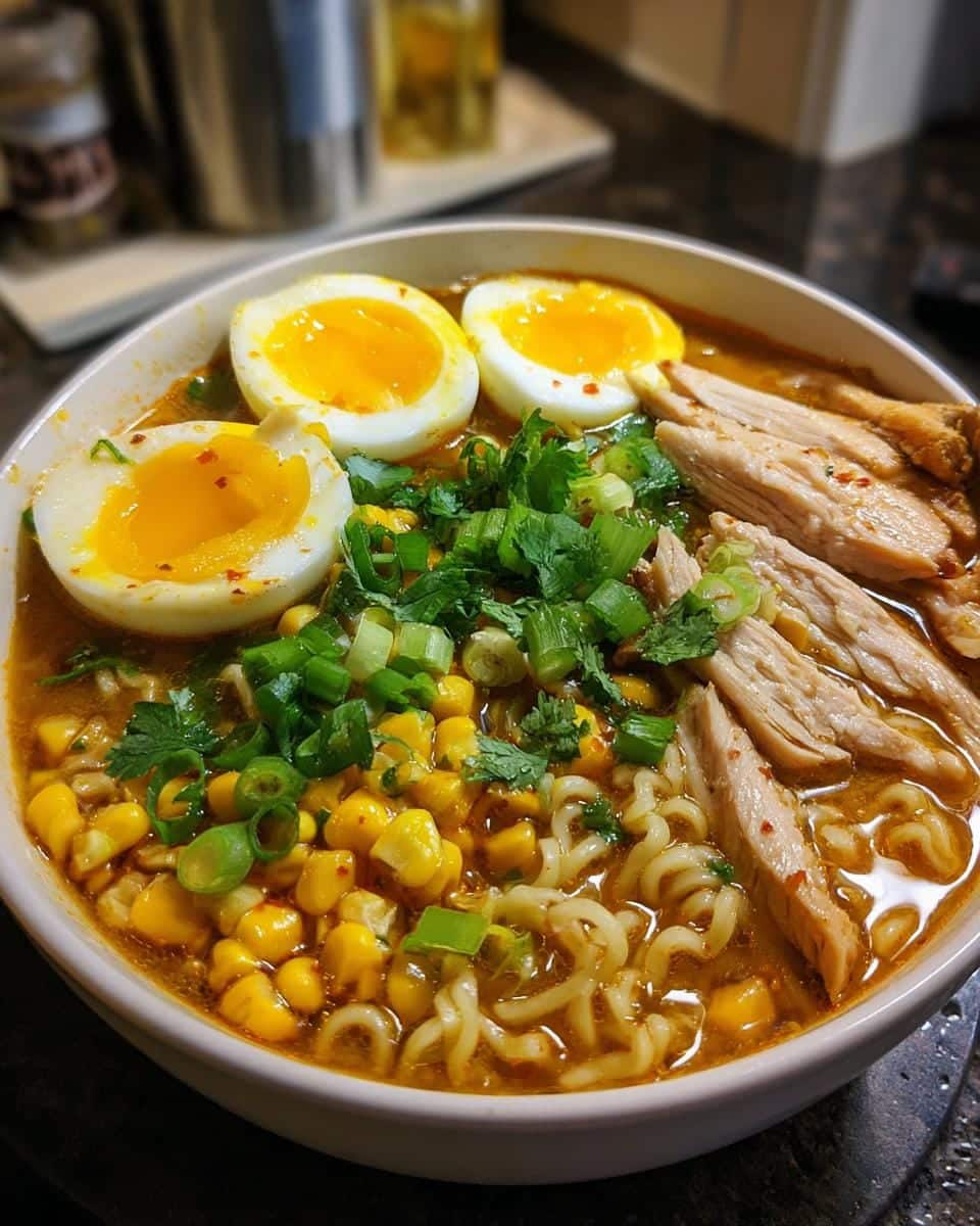 Fiery Chicken Ramen - detail 3