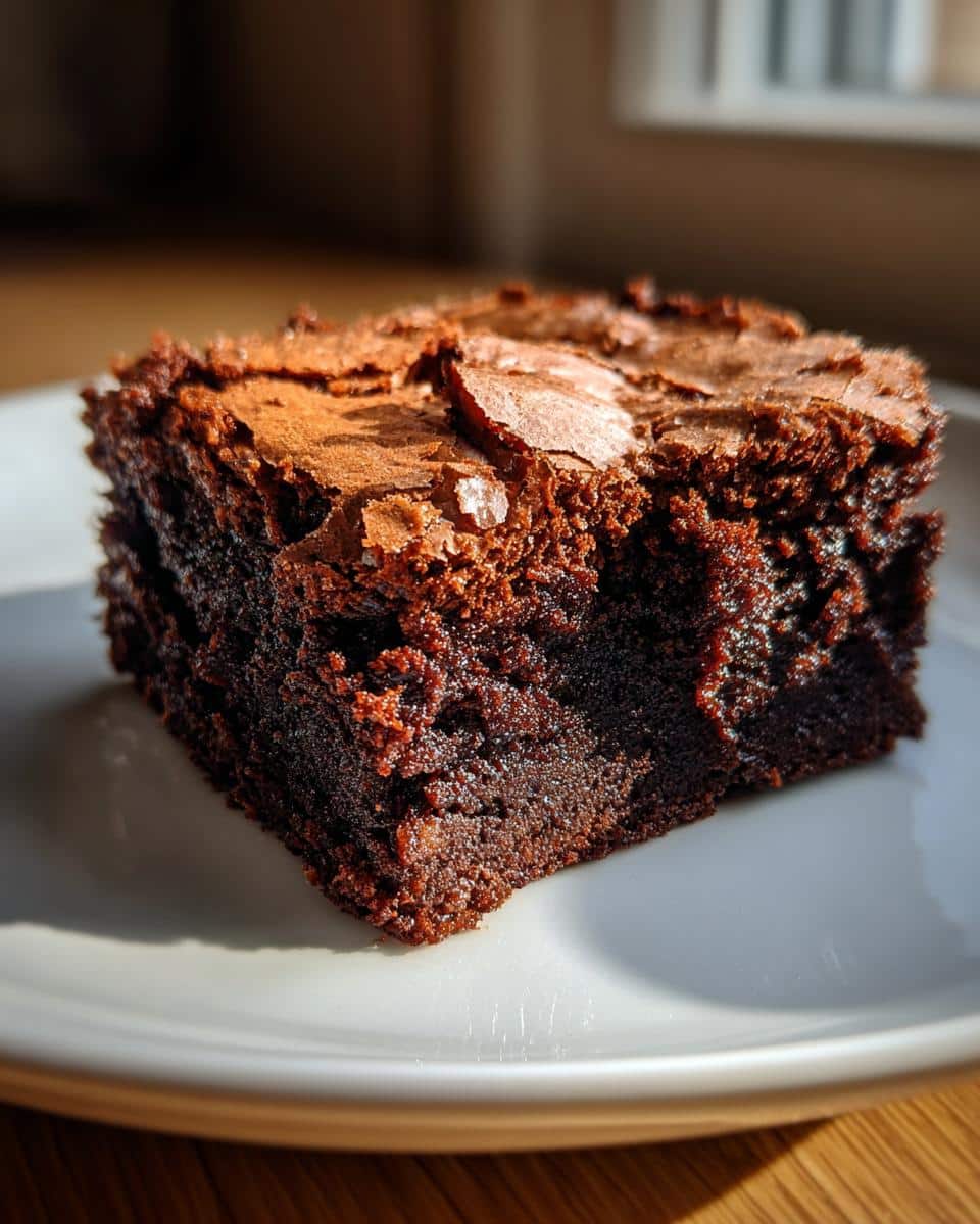 Fudgy Cocoa Brownies - detail 3