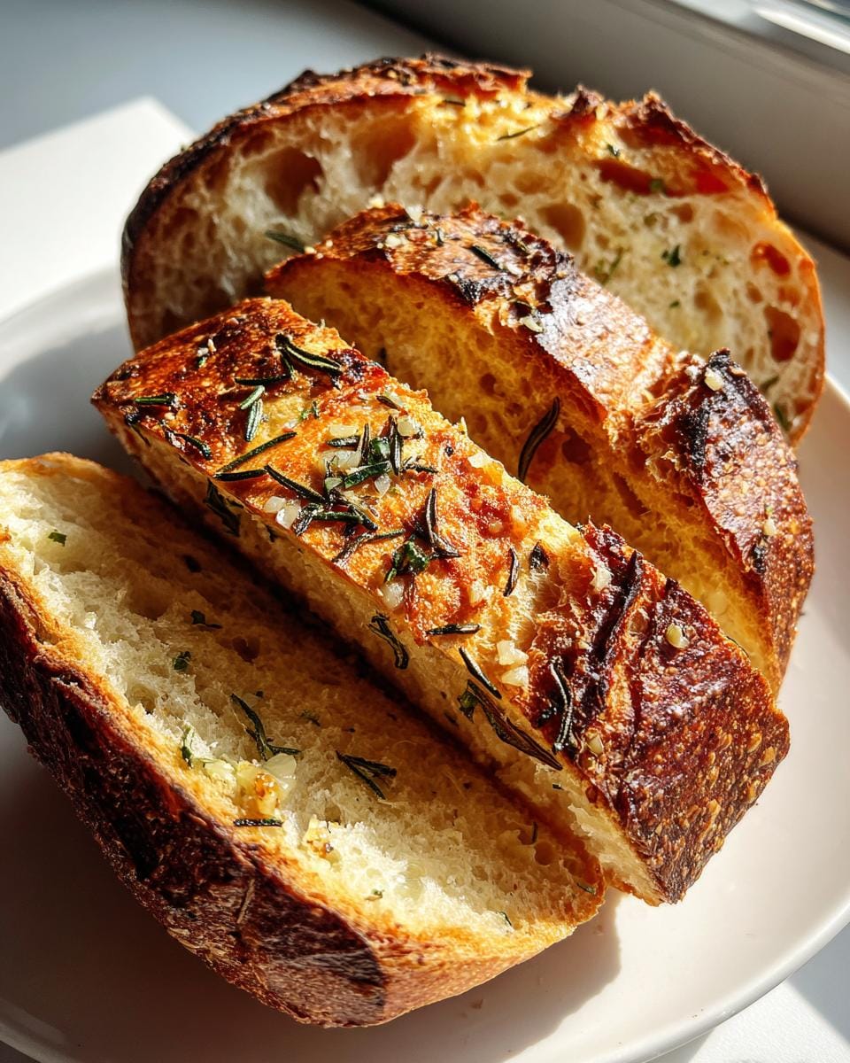 Golden Crust Garlic Rosemary - detail 2
