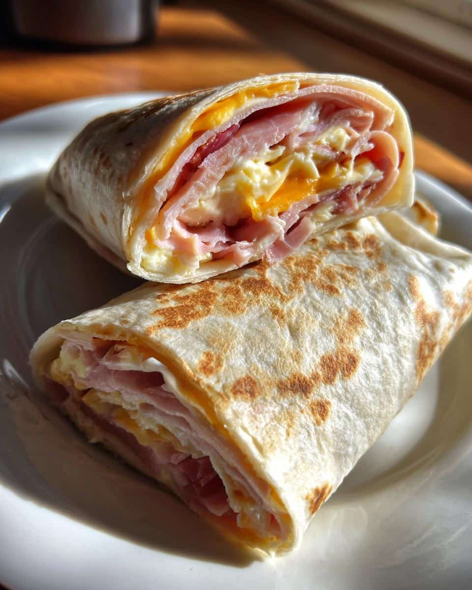 Ham, Apple & Cheese Wraps - detail 3