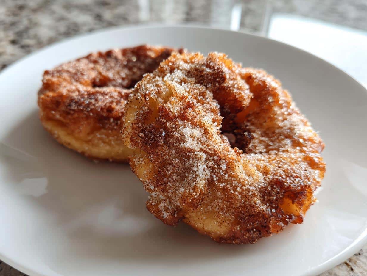 Healthy Air Fryer Apple Fritters: 90-Calorie Crispy Bliss